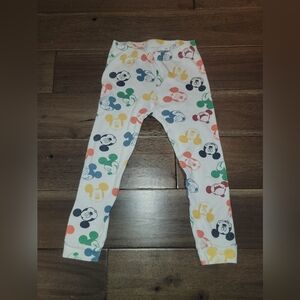 GAP Organic Cotton Mickey PJ Bottoms 4T – Multicolour Disney Print